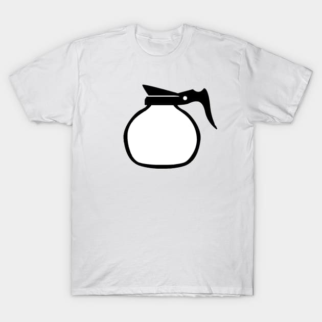 coffee pot T-Shirt by mystudiocreate